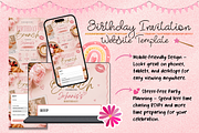 Birthday Brunch RSVP Website Invite, a Social Media Template by bellaROSEworkshop (Thumbnail 5 of 5)