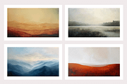 Mica Collection · Minimal Landscapes, a Background Graphic by milatovar (Thumbnail 3 of 17)