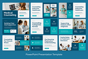 Blue White Medical Counseling, a Presentation Template by Sixtemp (Thumbnail 2 of 3)