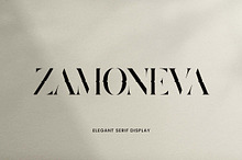 Zamoneva Elegant Serif Display Font