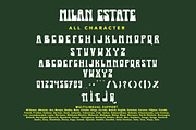 Milan Estate, a Handwritten Font by HATFSTUDIO (Thumbnail 7 of 8)