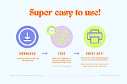 Funky Hang Tags Templates, a Card Template by Hell Yeah Designs (Thumbnail 5 of 9)