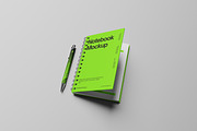 Notebook with Pen Mockup, a Books & Magazine Mockup by AKMAL STUDIO (Thumbnail 3 of 5)
