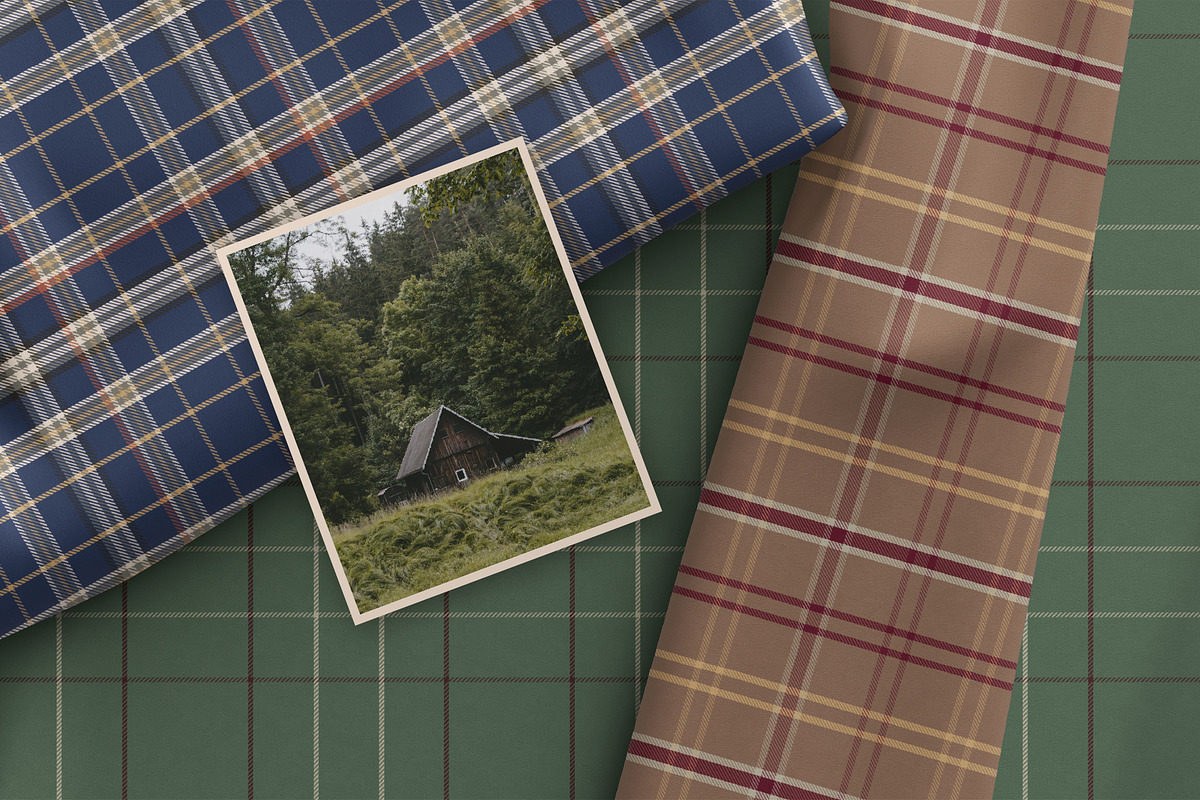 48 Plaid & Tartan Patterns, a Pattern Graphic by IuliiaSavko (Photo 12 of 13)