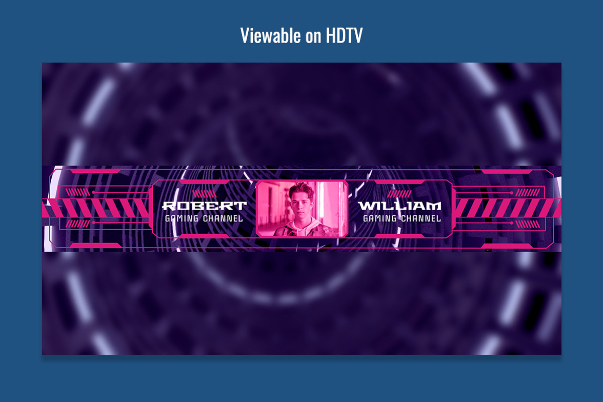 Youtube Channel Art - Gaming Videos, a Templates & Theme by SlideFactory (Photo 3 of 5)