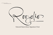 Rogelio Script, a Handwritten Font by joelmaker (Thumbnail 17 of 17)