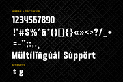 Gildent – Bold Condensed Sans Serif, a Sans Serif Font by Sronstudio (Thumbnail 7 of 12)