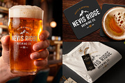 Nevis Ridge - Condensed Display Font, a Sans Serif Font by Thistle Type (Thumbnail 6 of 9)