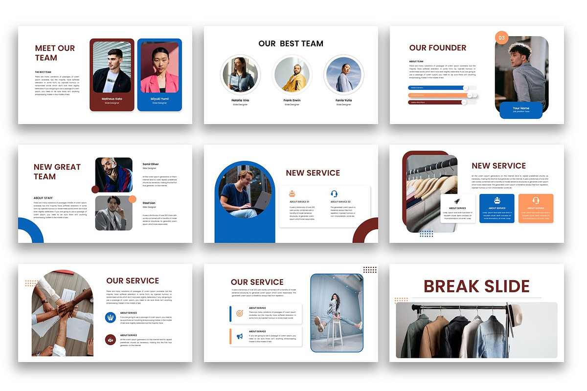 Stacy – Business Google Slide, a Presentation Template by kreatifreya (Photo 3 of 5)