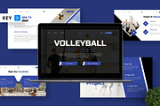 Volleyball - Sport Keynote, a Presentation Template by Deepslide Studio (Thumbnail 1 of 6)
