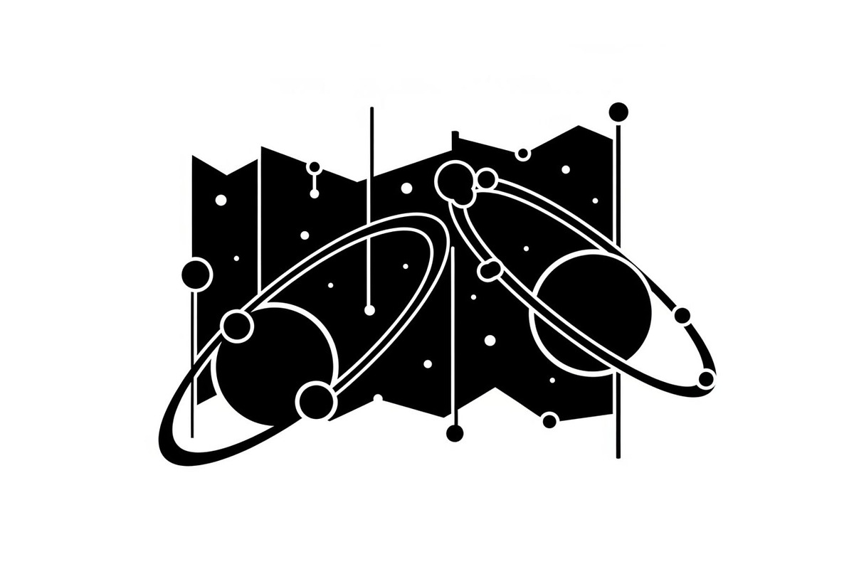 Solar System Silhouette Clipart, a Graphic by balal (Photo 3 of 13)