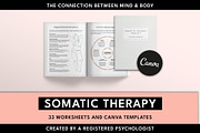 Somatic Therapy Canva Templates, a Templates & Theme by Miri Campbell (Thumbnail 1 of 8)
