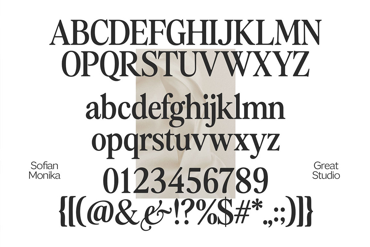 Sofian Monika Serif, a Serif Font by Mulkan Nazir (Photo 15 of 15)