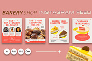 Promotion-Bakery Shop Instagram Feed, a Social Media Template by Jiwstudio (Thumbnail 5 of 5)