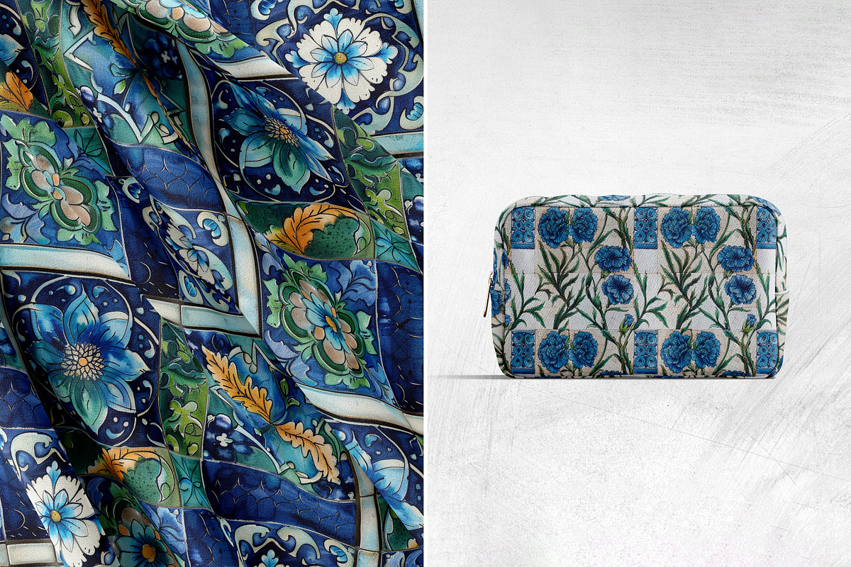 Vintage Tile Osman Patterns, a Pattern Graphic by Ninterints (Photo 17 of 18)