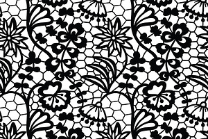 Lacy vector elegant collection