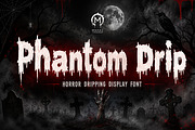 Phantom Drip – Horror Display Font, a Slab Serif Font by Wow Magic (Thumbnail 1 of 5)