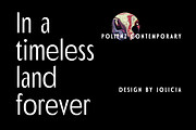 Polienz | Artdeco Font, a Sans Serif Font by Jolicia Type (Thumbnail 9 of 19)