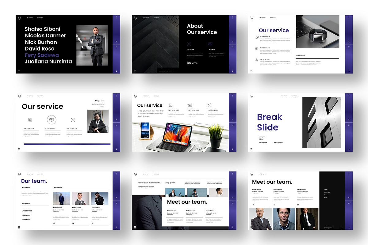 Bernabu- Business Google Slide, a Presentation Template by Dens Creative Studio (Photo 3 of 6)