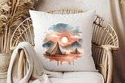 Camping Mode Brushstroke Sublimation, an Illustration by Libby Wishes (Thumbnail 11 of 12)