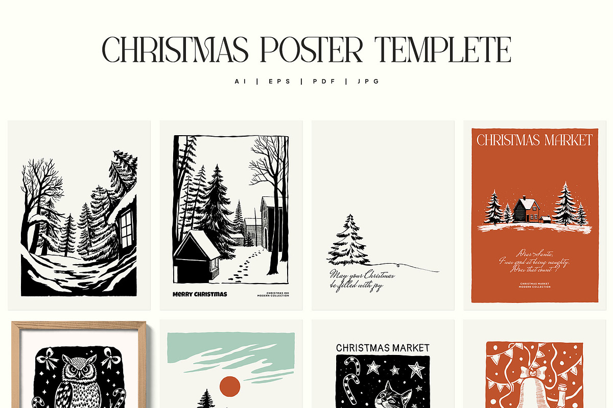 Christmas Mood | Poster Builder, an Object Graphic by KetteCreate (Photo 9 of 15)