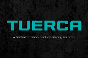 Tuerca Font Family