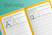 Alphabet Practice Book KDP Interior, a Templates & Theme by MatiArtShop (Thumbnail 3 of 3)