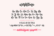 Wishtone - Simple Handwritten Font, a Handwritten Font by Airotype (Thumbnail 8 of 9)