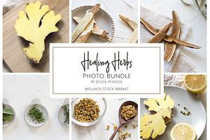 Healing Herbs Photo Bundle