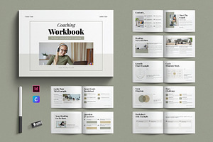 Coaching Workbook Template Landscape