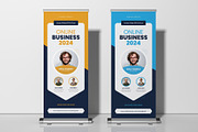 Conference Roll-up Banner, a Flyer Template by Pixelpick (Thumbnail 1 of 2)