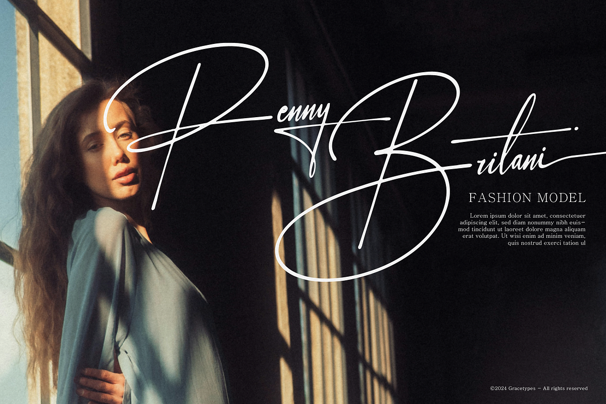 Desmotalk Kimberly | Signature Font, a Font by gracetype_studio (Photo 7 of 12)