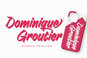 Boomba - Bold Brush Script Font, a Blackletter Font by Ridha-38.lineart (Thumbnail 2 of 15)