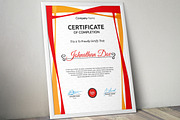 Certificate Word | PSD | AI, a Stationery Template by Curve Design (Thumbnail 2 of 6)