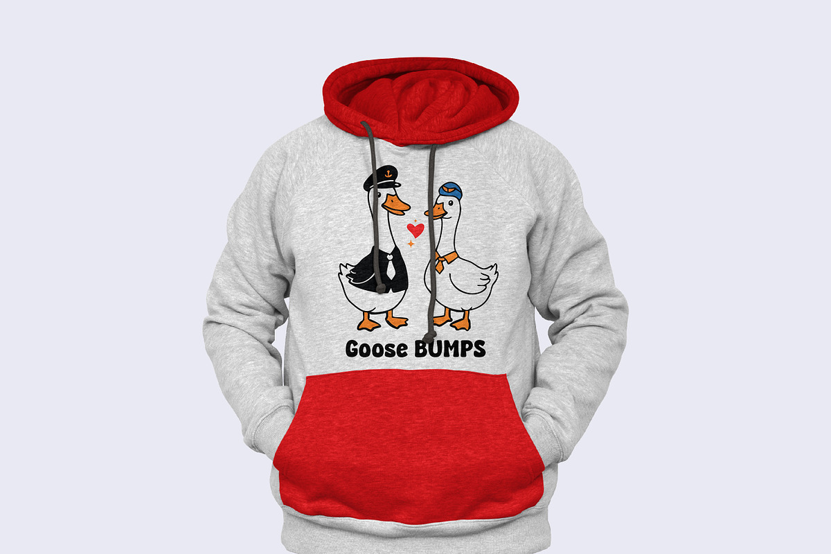 Goose Bumps SVG Funny Goose Digital, a Graphic by Star Graphic Design (Photo 5 of 9)