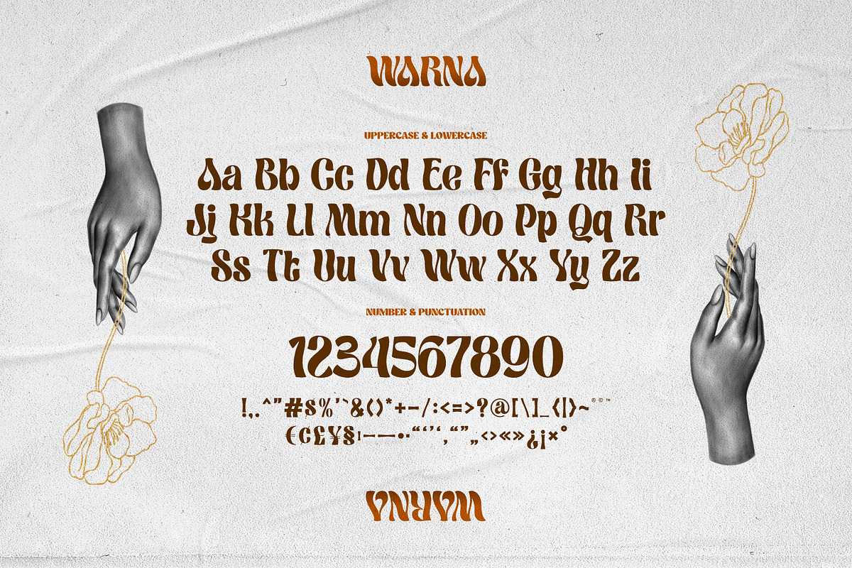 Warna - Bohemian Font, a Symbol Font by ikiiko (Photo 6 of 7)