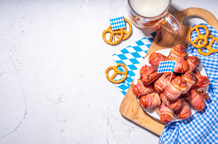 Pigs in blanket for Oktoberfest party, a Food & Drink Photo by Rimma