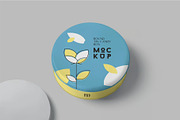 Round Tin Box Mockups, a Packaging Mockup by megostudi0 (Thumbnail 6 of 6)