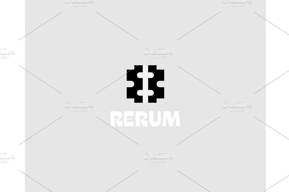 A dumbbell in negative space, an Object Illustration by Bureau