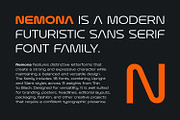 Nemona Font Family, a Sans Serif Font by Asenbayu (Thumbnail 5 of 15)