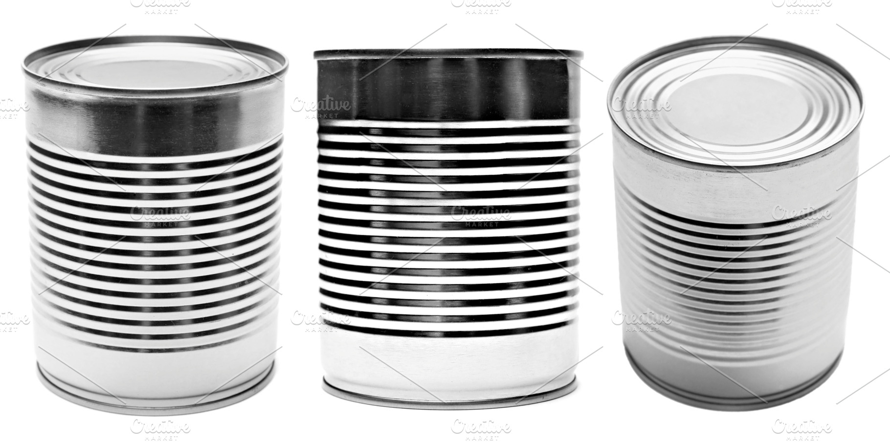 Food can isolated, a Photo by saiko3p