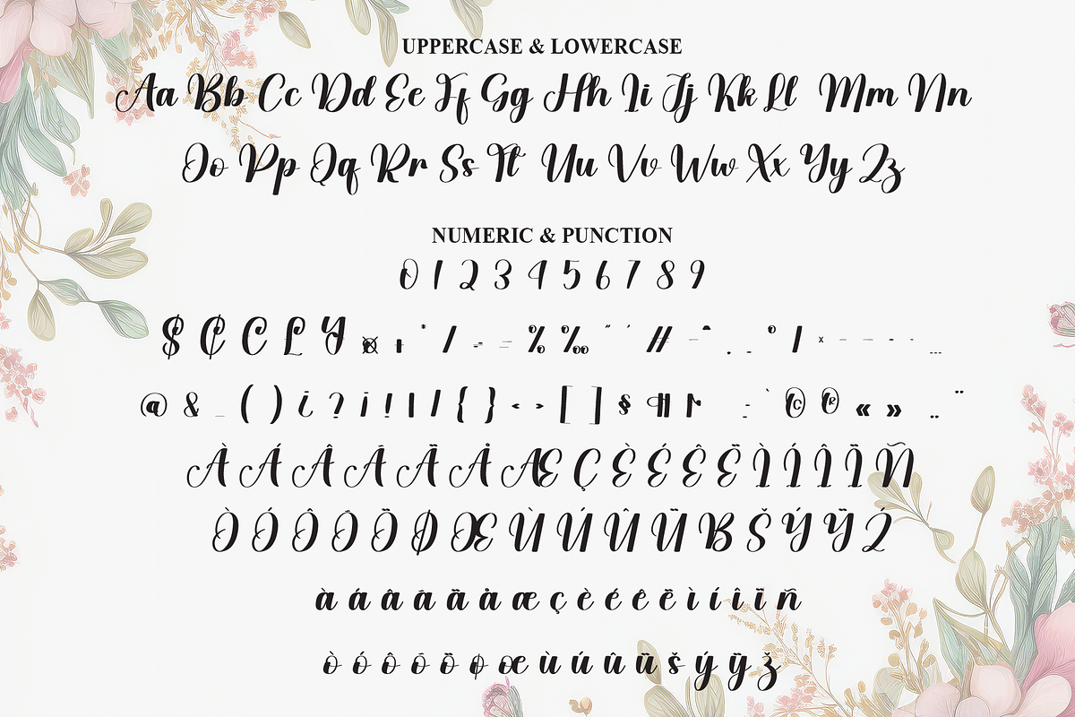 Angistha | Script Font, a Handwritten Font by Scratchones (Photo 7 of 9)