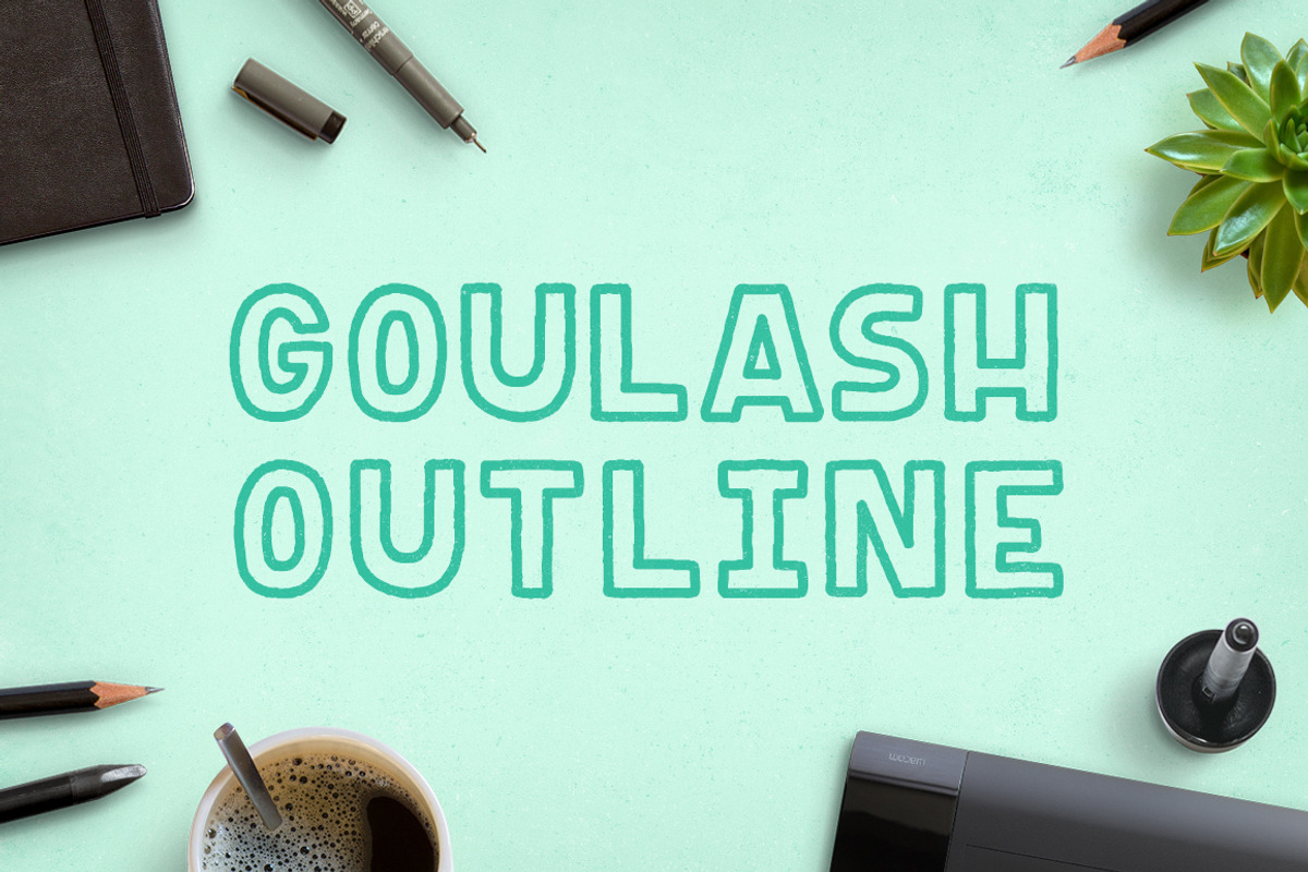 Goulash Outline preview 3