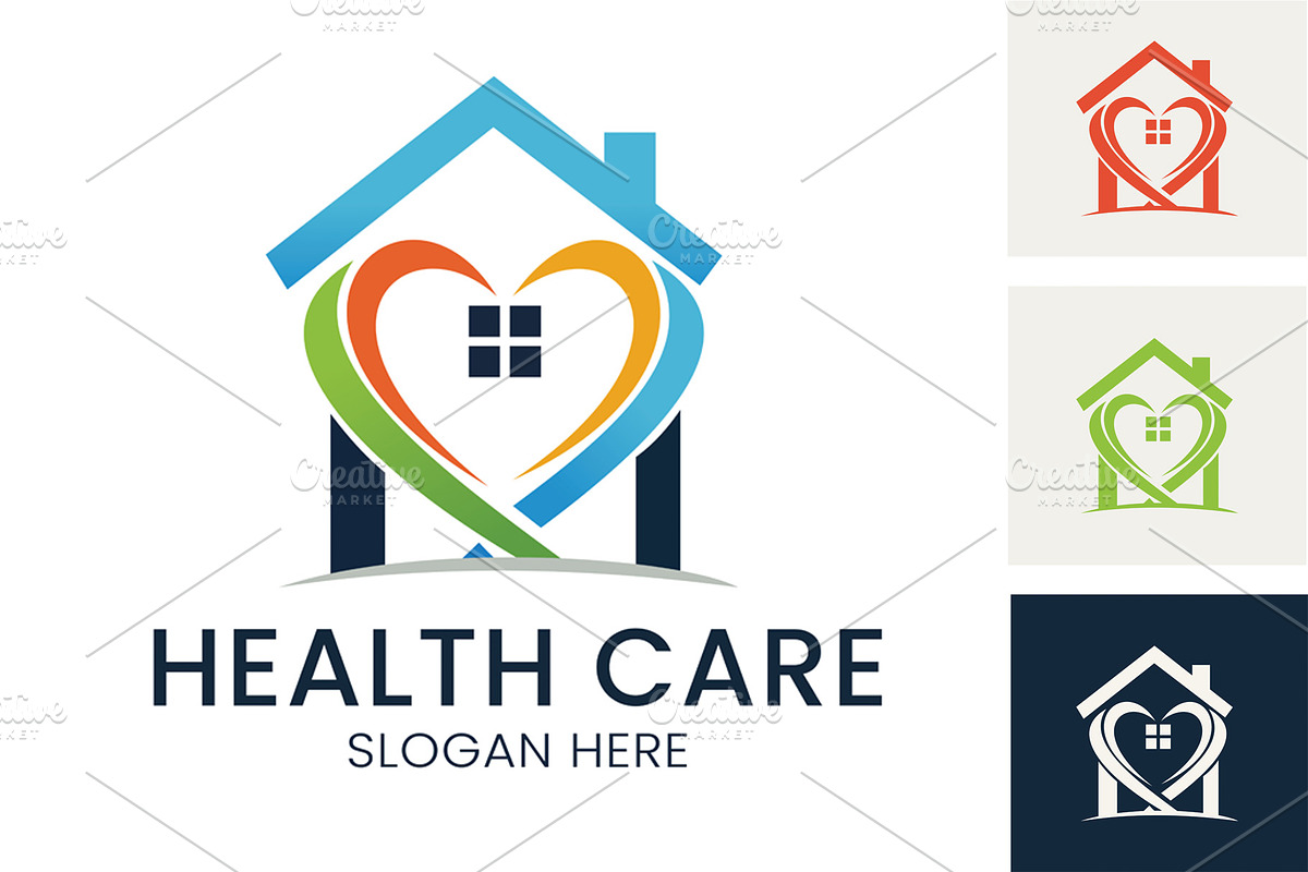 Home Health Care Logo Template