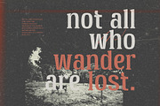 Broken Strings Retro Serif Font, a Serif Font by Heinzel Std (Thumbnail 12 of 15)