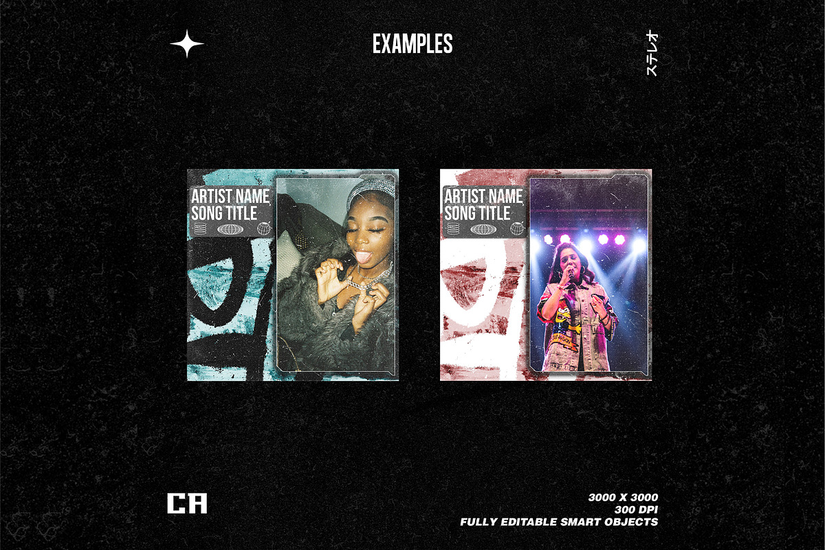 COVER ART TEMPLATE V5, a Templates & Theme by castanearias (Photo 2 of 3)