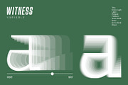 Witness, a Slab Serif Font by din-studio.com (Thumbnail 6 of 15)