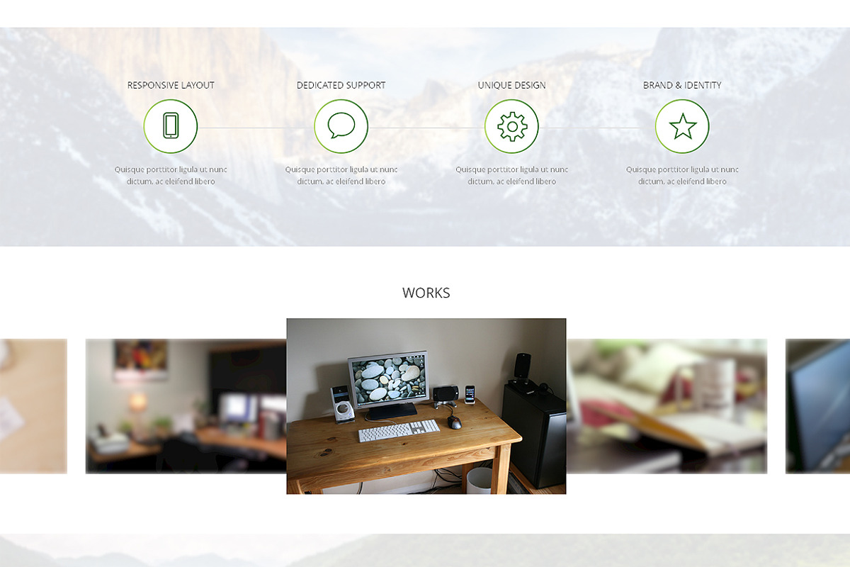 Morning Responsive Bootstrap Theme, a Bootstrap Template by IceTemplates (Photo 3 of 4)