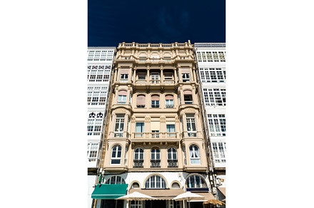 Traditional architecture in A Coruna, an Architecture Photo by Leonid Andronov
