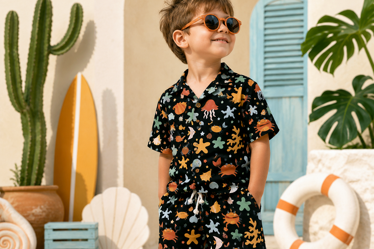 Summer Days | Vector Stickers Pack, a Decorative Illustration by Nutalin Art (Photo 2 of 16)